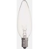 Yazawa C321410C_set Chandelier Bulbs, Clear, 10W, E14 Base, Set of