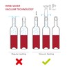 Epicurean Vacu Vin Wine Saver Vacuum Stoppers Set of 6–