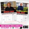 The Calendar King // Phil Hucknall - 2025 Wall Calendar