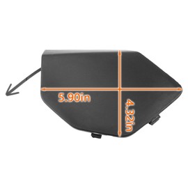 GoaMotors Front Bumper Tow Hook Cover 622A0-6MR0H Fit for Nissan Rogue Sport 2020 2021 2022 2023