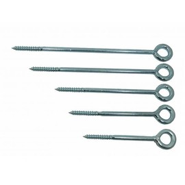 Scaffolding Eyelets Eye Bolt Scaffolding Screw Anchor Fastening Galvanised 8 Lengths Scaffolding Eyelets Size 12 x 230 mm