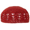 Burnt Orange Dual Weave Kufi Hats Caps for Men -