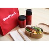 Good Plus Red Lunch Tote with Mesh Pocket (Large Size