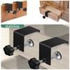 Granmagazz Bracket Clamps, Drawers, Set of 4 Clamps, C-Shaped Clamps,