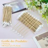 Pack of 100 Bamboo Cotton Buds, 15 cm Cotton Swabs,