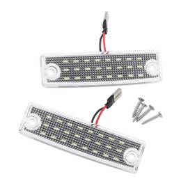 Motoforti LED License Plate Light Lamp Assembly, for Toyota 4Runner 1996-2022, for Toyota Sequoia 2001-2022, 2pcs