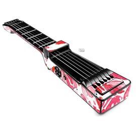 MightySkins Skin Compatible with Jamstik+ Portable SmartGuitar - Red Petals | Protective, Durable, and Unique Vinyl Decal wrap Cover | Easy to Apply, Remove, and Change Styles | Made in The USA