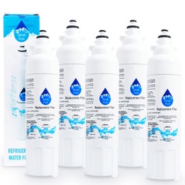 5-Pack Replacement for LG LSXS26466S Refrigerator Water Filter - Compatible with LG LT800P, ADQ73613401 Fridge Water Filter Cartridge