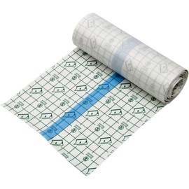Waterproof Adhesive Bandage丨Transparent Film Dressing丨Second Skin Healing Protective Clear Adhesive Bandages (6In x 5 Yard)