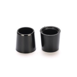 [Set of 10] Golf Sleeve Socket and Wood Ferrule Replacement Parts 4 Sizes Available, Black Design, Maintenance Required Item (0.335ID*0.500L)