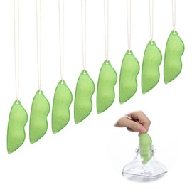 Cleaning Beans, 8 Pcs Magic Beans Bottle Cleaner, Bean Bottle Cleaner for Bottles, Cups, Glassware (Green)