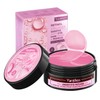 Pink Undereye Mask (60 Pcs), Collagen Hydrating Gel Pads, Reduce