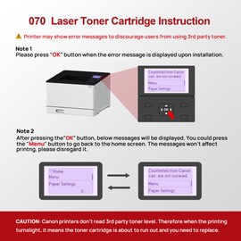 Cartridge 070 Black Toner Cartridge for Canon 070 Toner Cartridge Replacement for Canon cartridge 070 070H Toner Cartridge CRG070 CRG-070 for Canon imageCLASS MF465dw MF462dw LBP247dw LBP247dw Printer