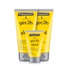 Got2B Glued Styling Spiking Hair Gel 2-6oz tubes + 1