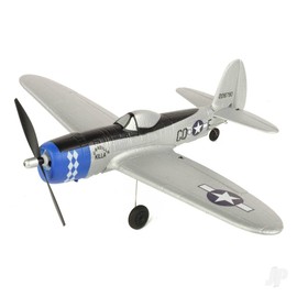 Top RC Hobby P-47 Thunderbolt RTF Ready-To-Fly RC Model Plane (400mm) (Mode 2)