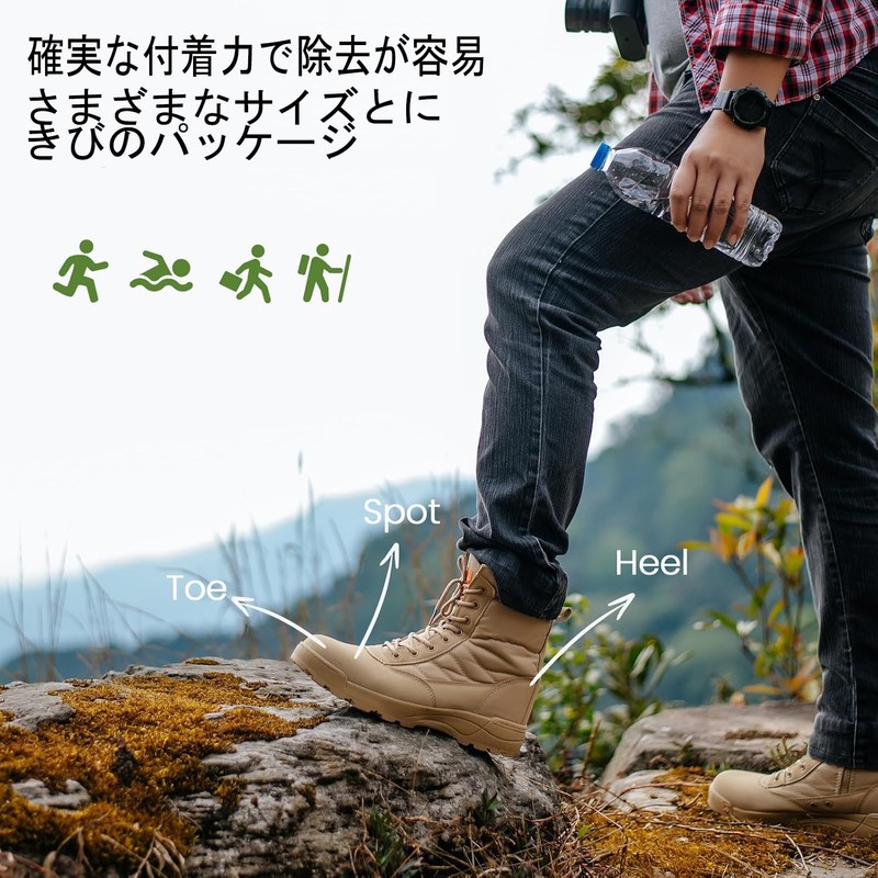 足指保護12パック - キズパワーパッド、足首保護パッド、ブリスタージェルパッド、三日月形ヒール包帯、ヒールブリスター防止