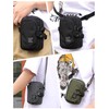 Lohol Multifunction Cell Phone Holster, One Shoulder Pouch with Carabiner,