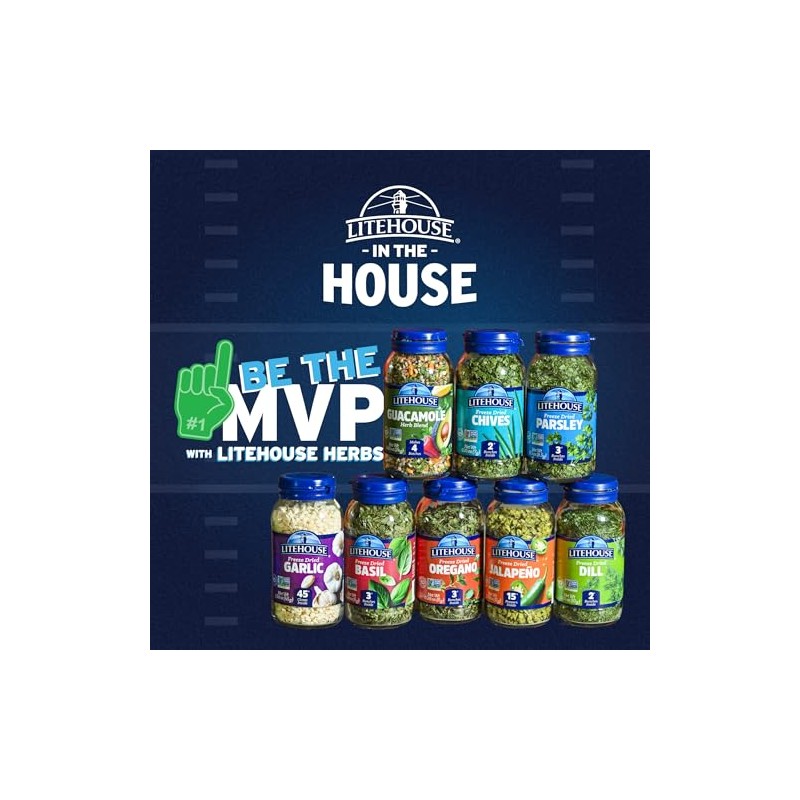 Litehouse Freeze Dried Cilantro - Substitute for Fresh Cilantro, Jar