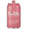 Bubly Sparkling Water, cans for good pack, 12 Fl Oz cans, Pack of 18