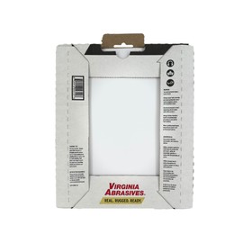 Virginia Abrasives 9” x 11” Commercial Pro Sandpaper Sanding Sheets, 120 grit, 20 Pack