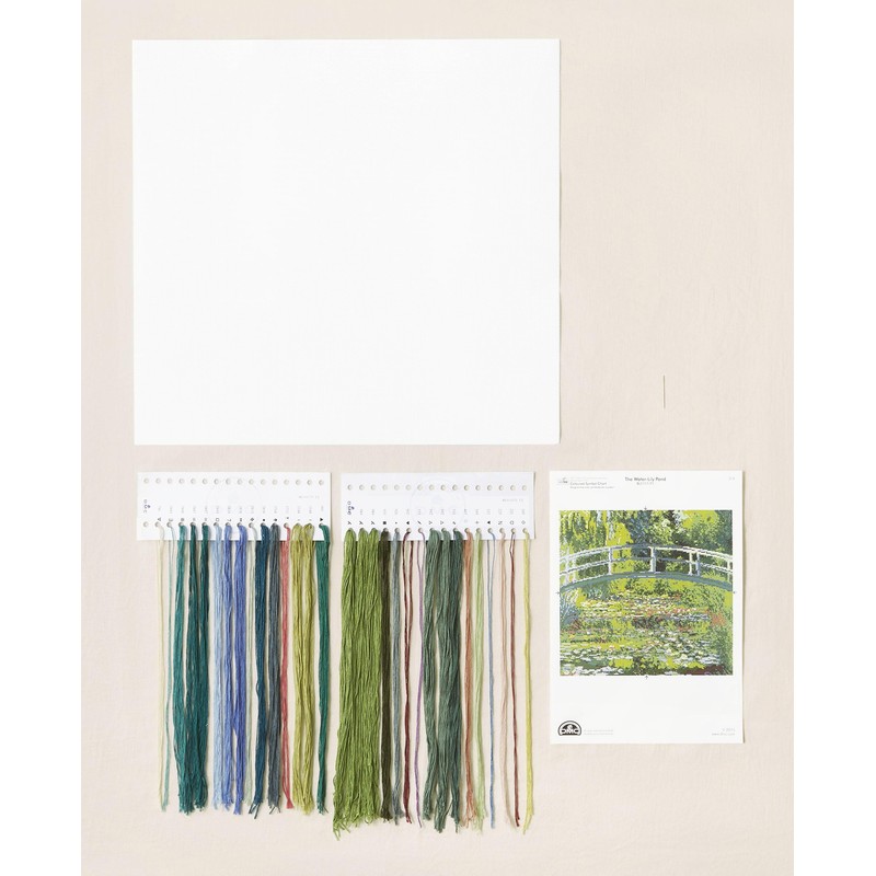 DMC - Museum Collection - Water Lily Pond Cross Stitch