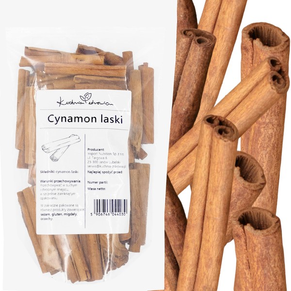 Kuchnia Zdrowia - Cinnamon Sticks - Natural - Aromatic -
