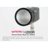 Godox H200R Round Flash Head, Compatible for Godox AD200 AD200