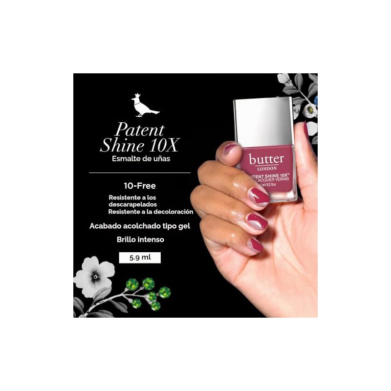 Patent Shine 10X Nail Lacquer - Dearie Me by Butter