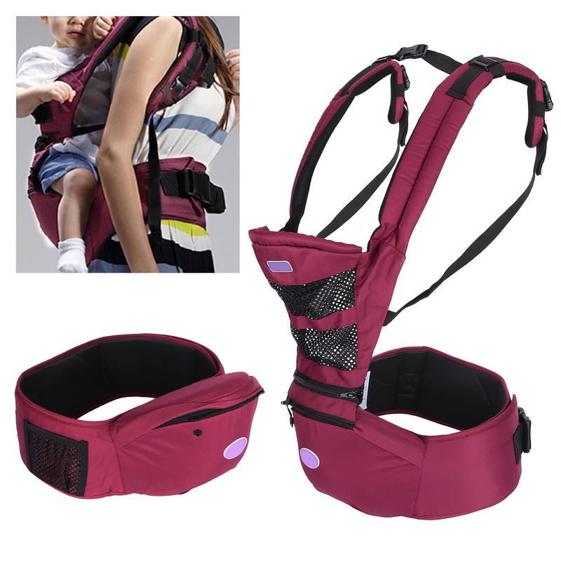 Professional MultiFunctional Ergonomic Mesh Breathable Baby Infant Carrier with Hip