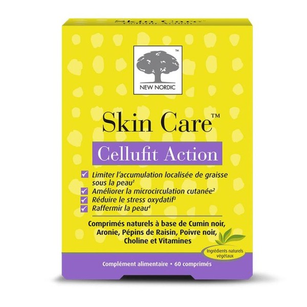 New Nordic Vitalco Skin Care Cellufit Action New-Nordic 60 Comprimés