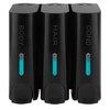 Soap Dispenser ABS 3 x 350 ml Manual 3 Chamber