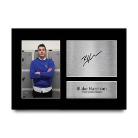 HWC Trading A4 Blake Harrison Inbetweeners Neil Gifts Printed Signed Autograph Picture for TV Show Fans