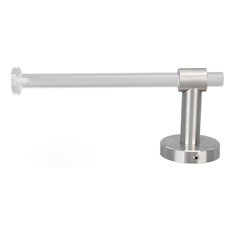 Bathroom Towel Rack Holder Hanger Transparent Light Luxury Acrylic Wall