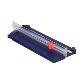 01 02 015 Paper Cutter, Compact Paper Trimmer Easy Use Convenient Replacement Mini Portable for Photo Cutting for Document Cutting(13930 Navy