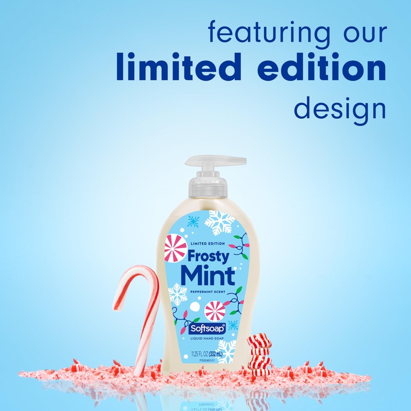Softsoap Limited Edition Peppermint Liquid Hand Soap, 7.5 fl oz