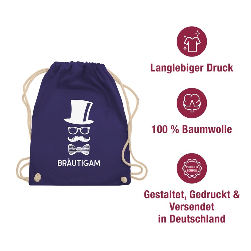 Shirtracer - Gym Bag Backpack - Hen Party Men -