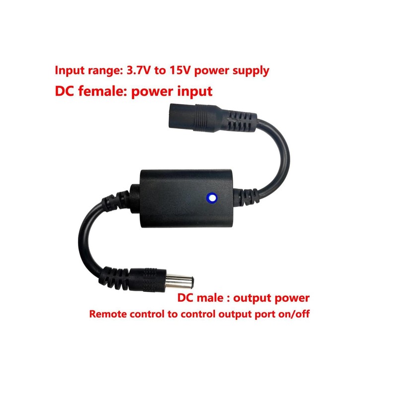 DC Power Supply Remote Switch 5.5.2.1 mm 5V 9V 12V