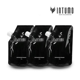 Intumo New Concept 3-Second Black Powder Refill 25g x 3 / 인투모 신개념 3초 흑채 파우더 리필용 25g 3개