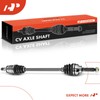 A-Premium CV Axle Shaft Assembly Compatible with Subaru Impreza 1997-2007,