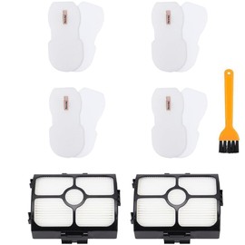 HZ3002 Replacement Filters for Shark HZ3002 HZ3000 HZ4001AMZ HZ4002 Stratos Ultralight Corded Stick Vacuum, Replace part XFFKHZ3000 XHFHZ3000, 2 HEPA & 4 Foam and Felt Filters