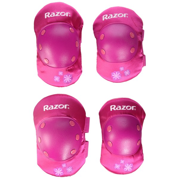 Razor Child Elbow and Knee Pad Set, Pink