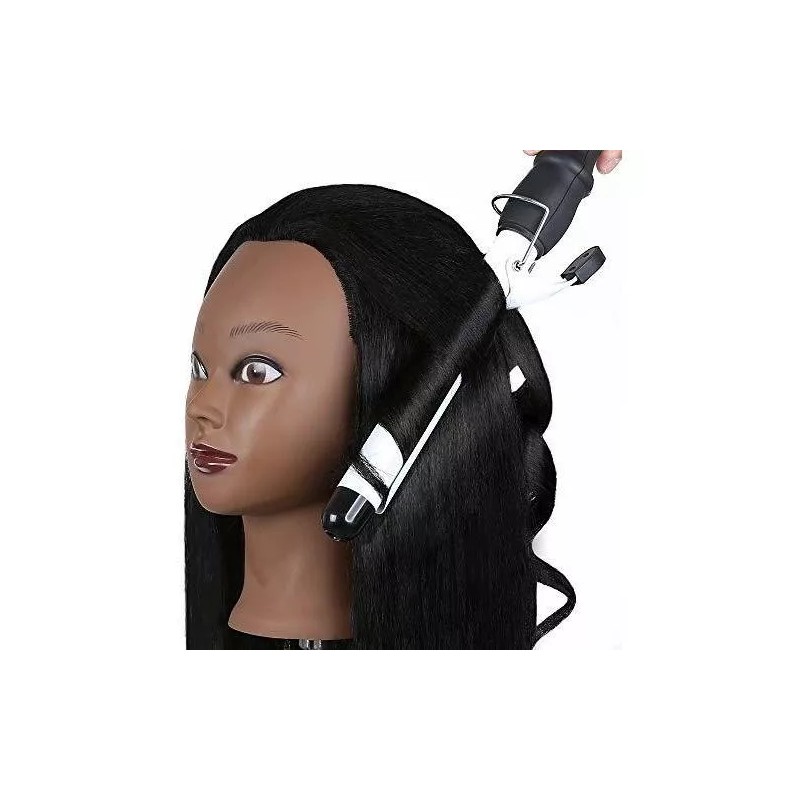 Sophire Maniqui Cabeza Cabello Natural Negro 35.5 Cm Sophire