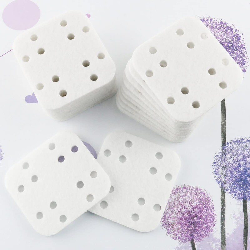 Humidifier Filter Pad ITROLLE 20PCS Square Style Nylon White Mineral
