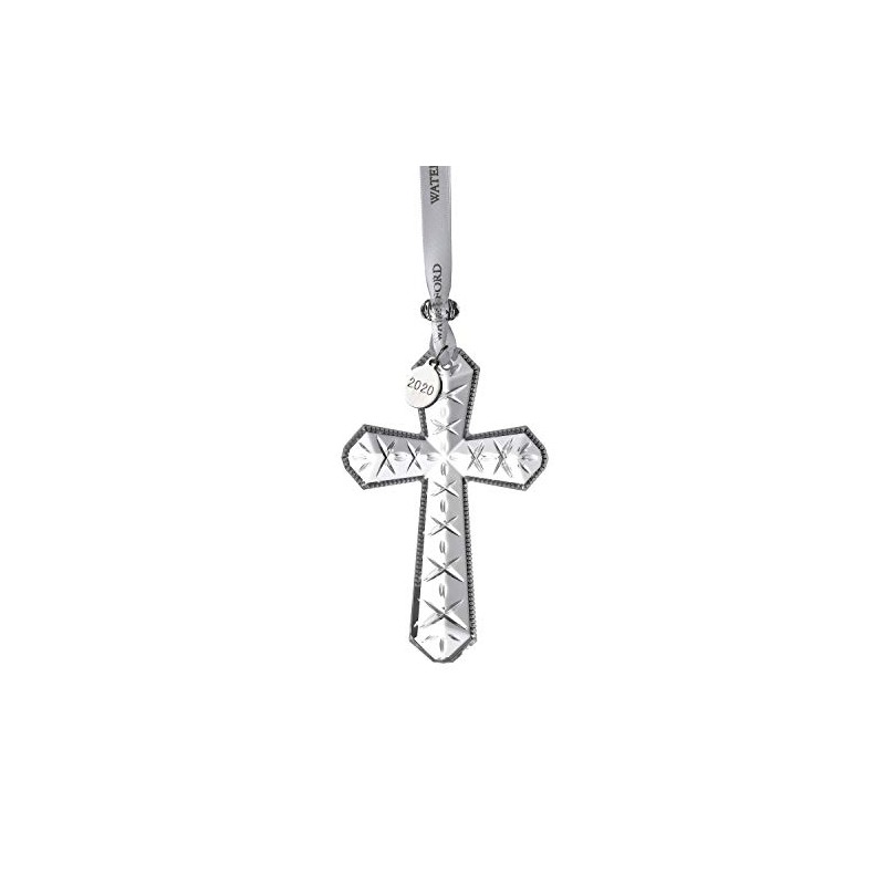 Waterford 2020 Cross Ornament 4.2"