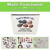Funny Geologist Gifts Makeup Bag Rock Lover Gifts for Women