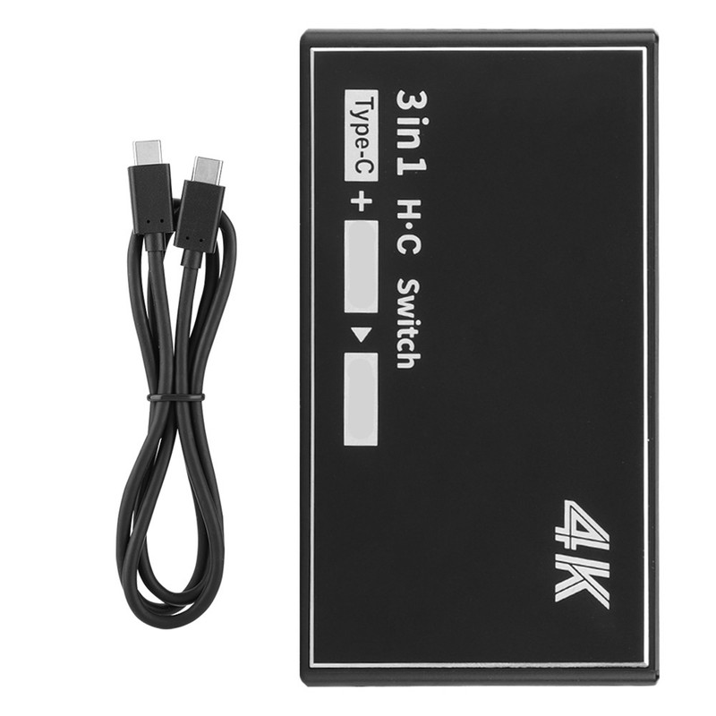 Video Switch Switcher Splitter HDMI Split Signal Adapter Converter for