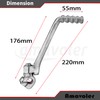 Amavoler Kick Starter Lever 13mm Aftermarket Accessory Fit for 50cc
