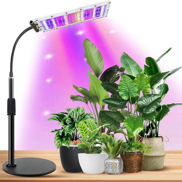 Adjustable Full Spectrum Desk Growth Lamp Automatic Timer LED Plant