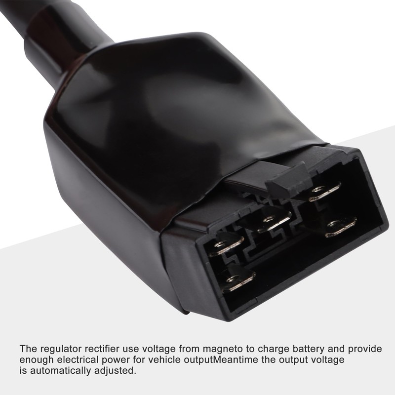 GOOFIT 5 Pin Voltage Regulator Rectifier Replacement for 2000-2005 Suzuki