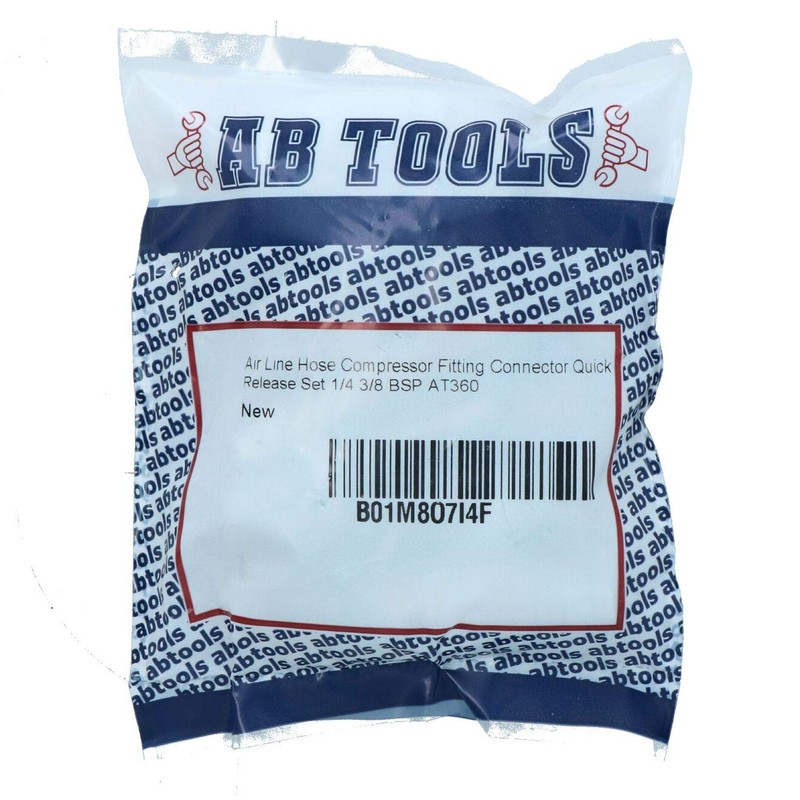 Air Line Hose Compressor Fitting Connector Quick Release Set 1/4